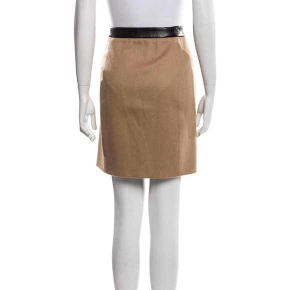 Gucci Camel Hair Mini Skirt - Picture 3 of 4